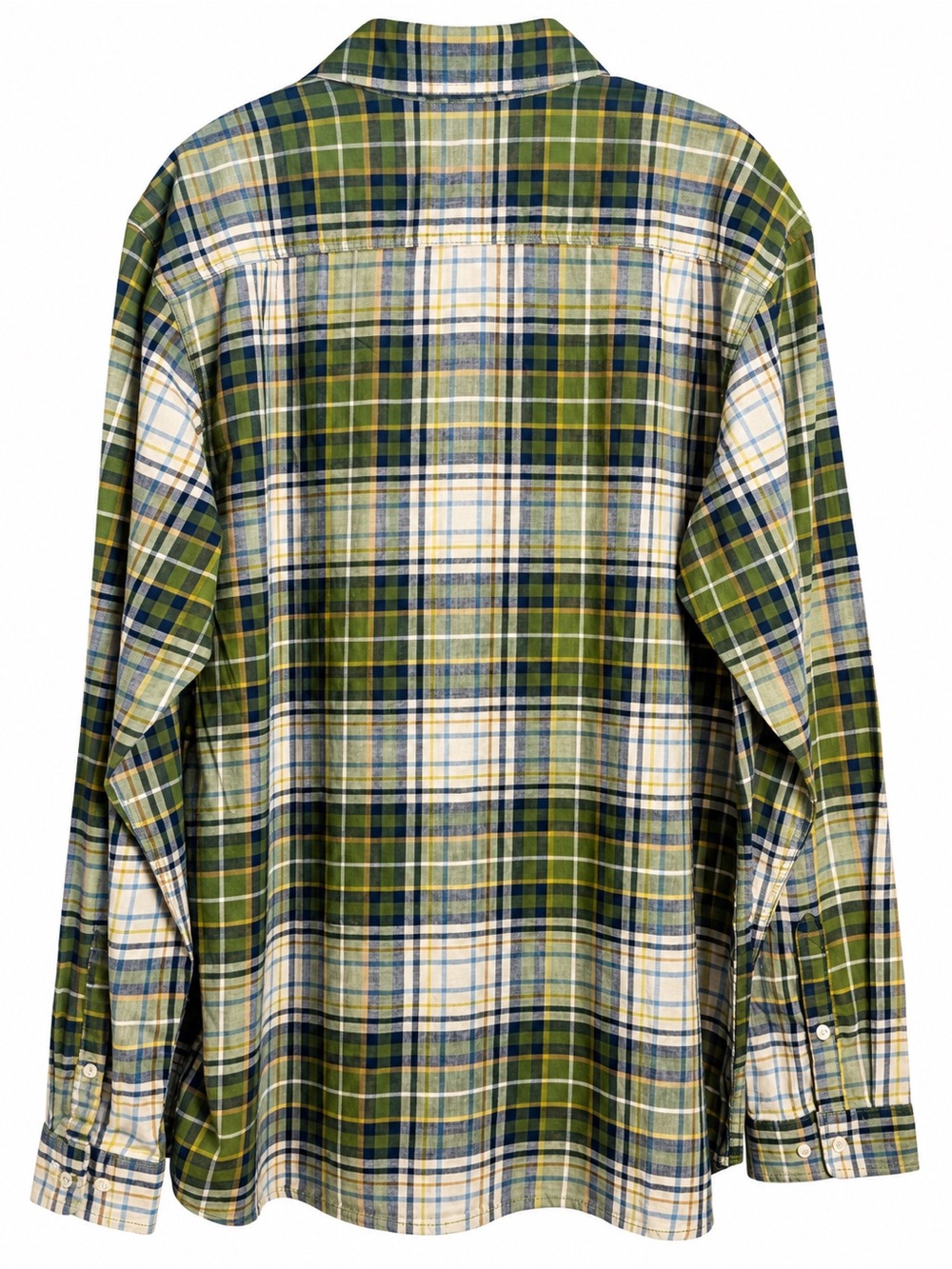 Carhartt Rugged Flex Plaid Shirt Men XL Tall Relaxed Fit Green Flannel - Picture 2 of 16